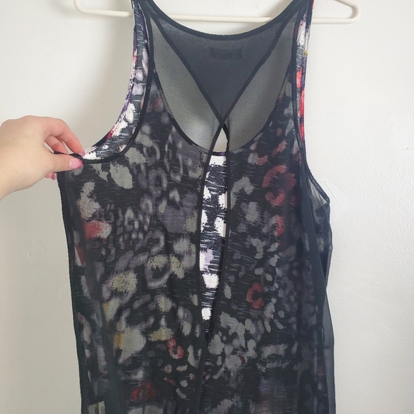 Silence + Noise Tank Top Sheer back - Picture 11 of 12